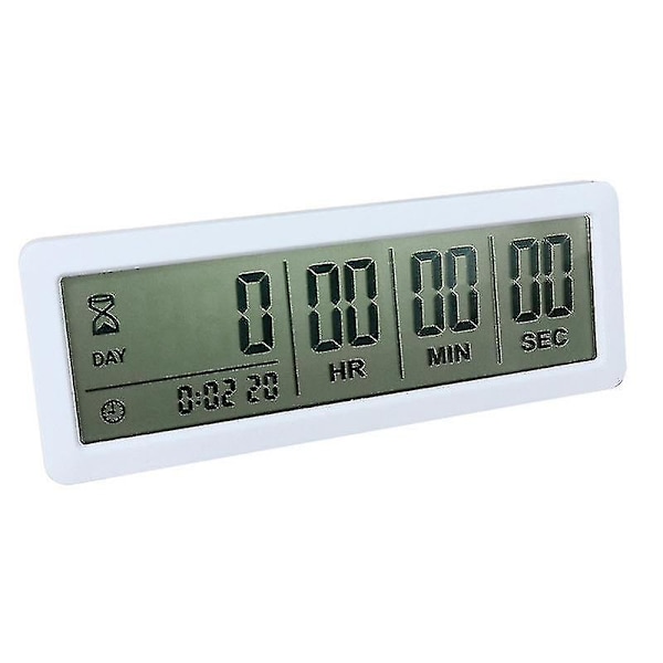 Digital Nedräkningstimer - Aimilar 999 Dagar Nedräkningstimer White