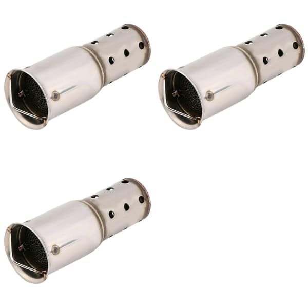 3X Universal 51mm Motorcykel Udstødningslyddæmper Rør DB Killer Støjlyd Eliminator