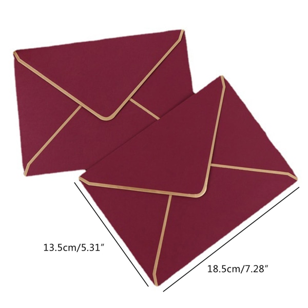 Vintage Envelopes Kit Käteiskirjekuoret uudenvuoden hääjuhliin Navy blue