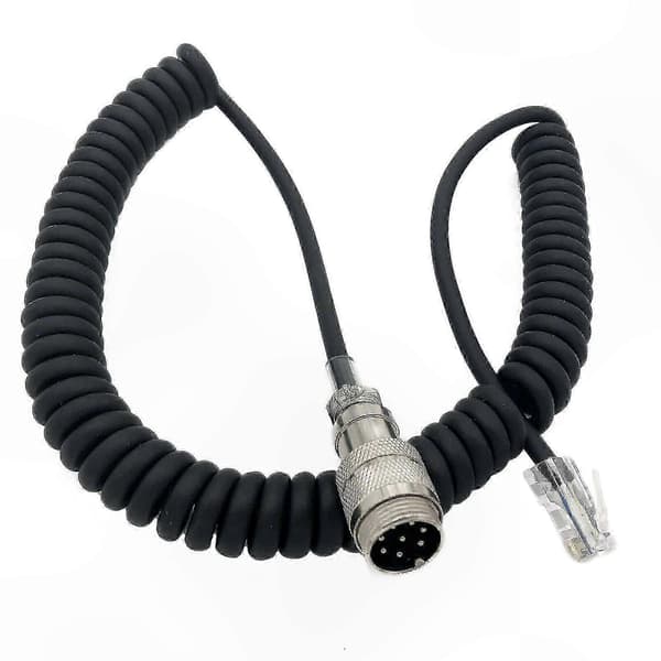 Yaesu-kompatibel 8-pinners til RJ45 mikrofonadapterkabel