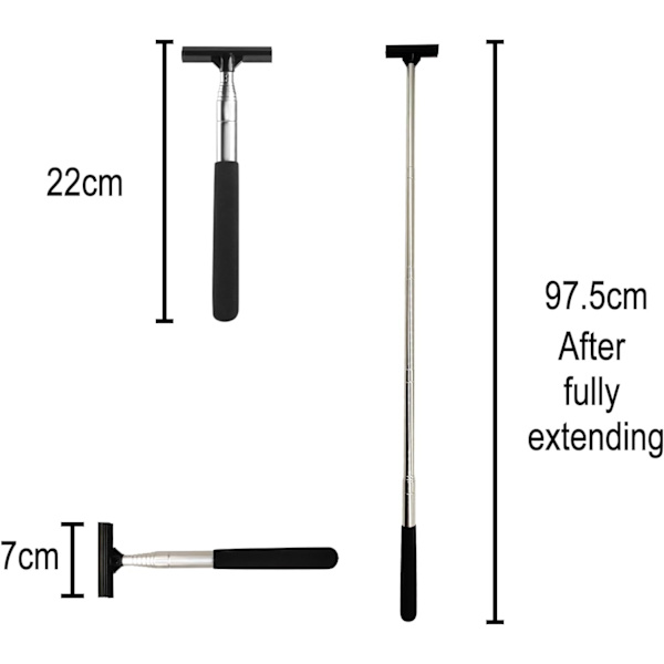 Car Windshield Scraper Bundle, Car Window Squeegee, Telescopic Wiper, Car Rearview Mirror Wiper, Shower Squeegee, Bathroom Squeegee
