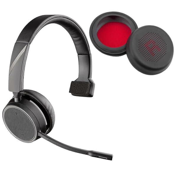 Ørepuder til 4220/4320 trådløse headsets, erstatningsørepuder, åndbare, bløde for komfort A A