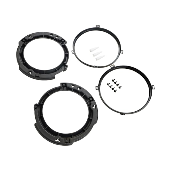 1 Par Forlygtebeslag Ring Sæt 7 Tommer Udskiftning til Jeep Wrangler JK 2007-2017
