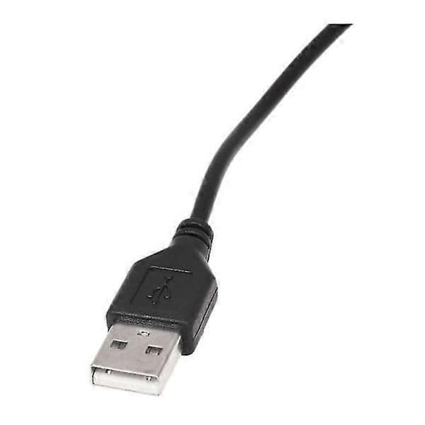 3,5 mm stik AUX lydjack til USB 2.0 han opladerkabel adapterledning til bil MP3