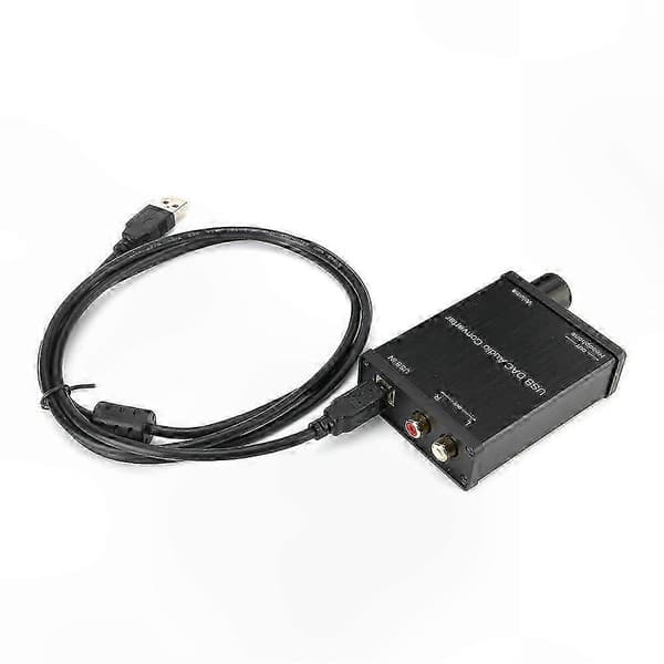 USB-lydkort DAC-lydadapter for Windows, Mac OS X og PS4 – Plug and Play-funksjonalitet