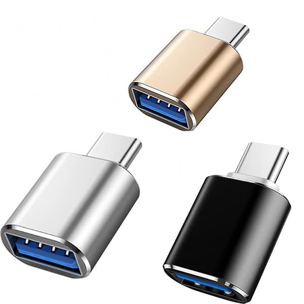 Ryra Otg-adapter Type C til USB 3.0-kontakt Datakabel hann til hunn