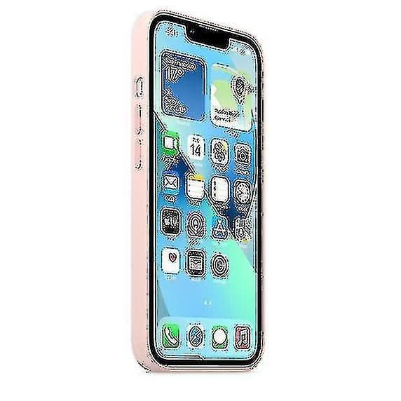 Silikonskal med Magsafe för iPhone 13 Mobilskal Chalk Pink