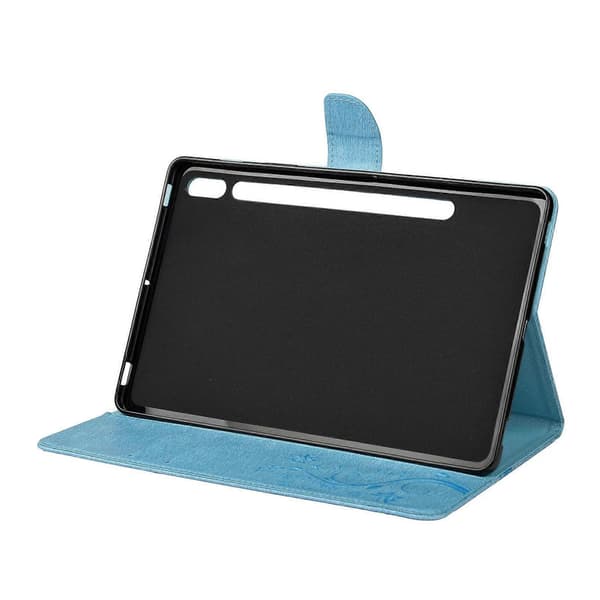 Läderfodral för Galaxy Tab S8/ Tab S7 T870/ T875 Blue
