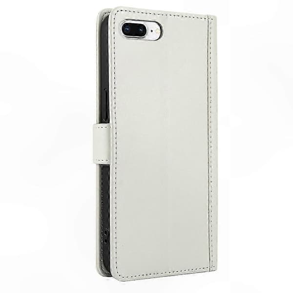 Skinnveske med \"Skin Feel\" for iPhone 7 Plus og 8 Plus White