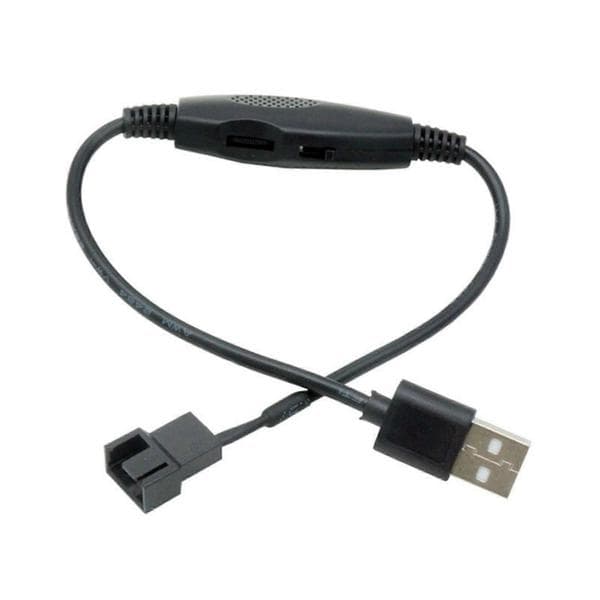 USB til 4-bens PWM 5V USB-blæserstrømadapterkabel USB til 4-bens blæseradapterstikkabel USB til 4-bens kabelsplittere 4PIN-kod