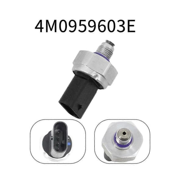 Ilmastointilaitteen paineanturi 4M0959603E E- E-Golf 5G:lle Black Silver