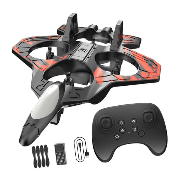 RC-fly til børn Flylegetøj Let at flyve Intelligent svævende RC-svævefly 360° red