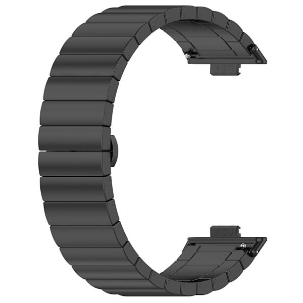 Yksi helmi ruostumattomasta teräksestä valmistettu ranneke Huawei Watch Fit 3 -älykelloon Black