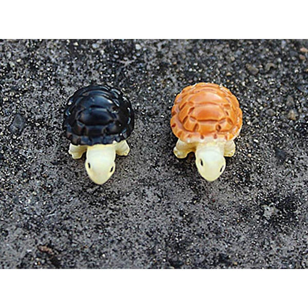 20 stk. Miniature Skildpadde Figur af Harpiks