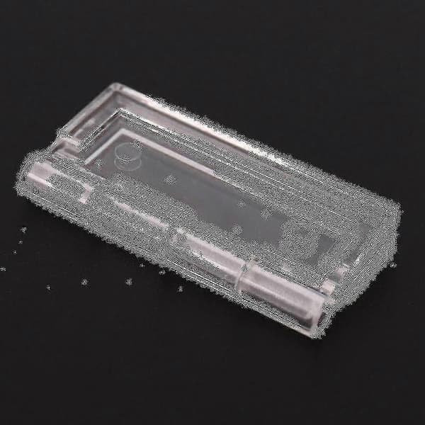 45x38mm Transparent Akryl Hængsler til Pianokasser 12-pak