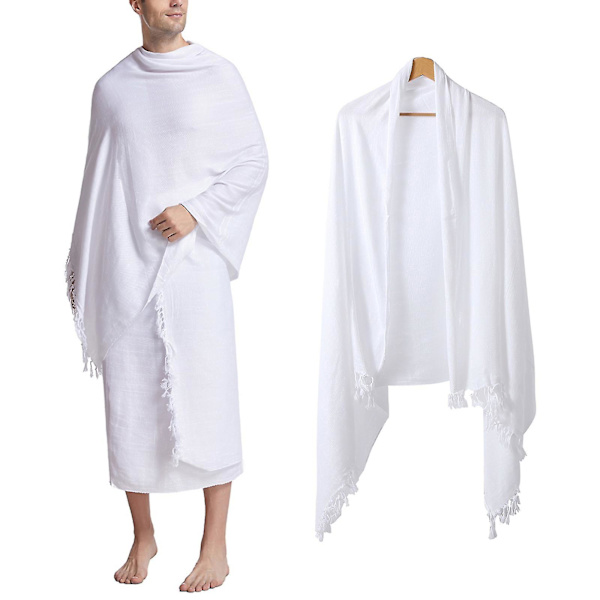 Ihram Ehram Ahram For Mænd Til Hajj Og Umrah - 2 Håndklæder