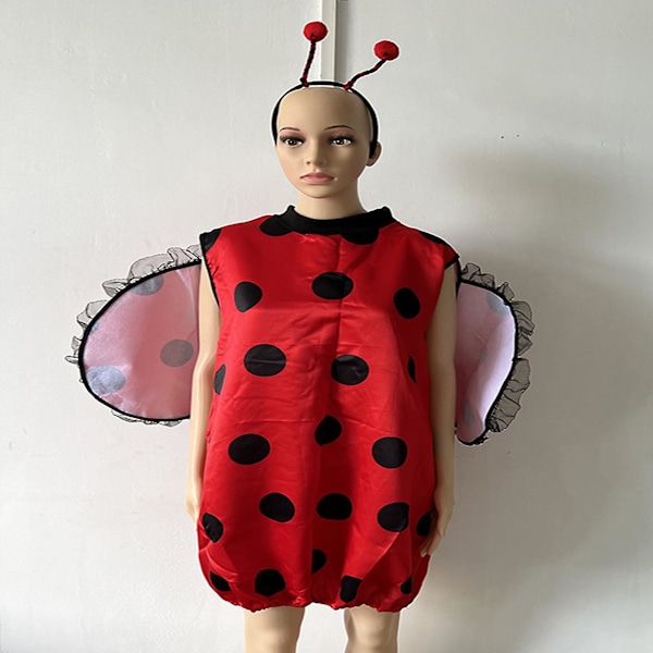 Dam Darling Humla Kostym Vuxna Insekt Maskerad Kläder Insekt Halloween Kostym Kit Cosplay Party Favörer Red 110