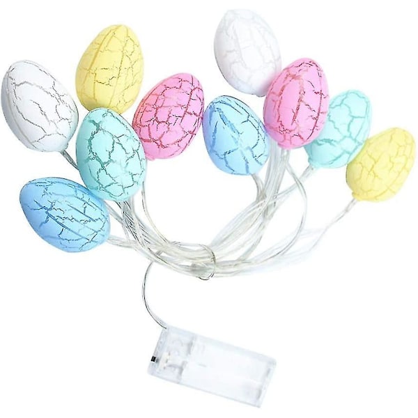 Påskäggslinga, 3m 20 LED Påskägg Ljusslinga, Äggljusslinga, Påskäggsljus (Slumpmässig färg)
