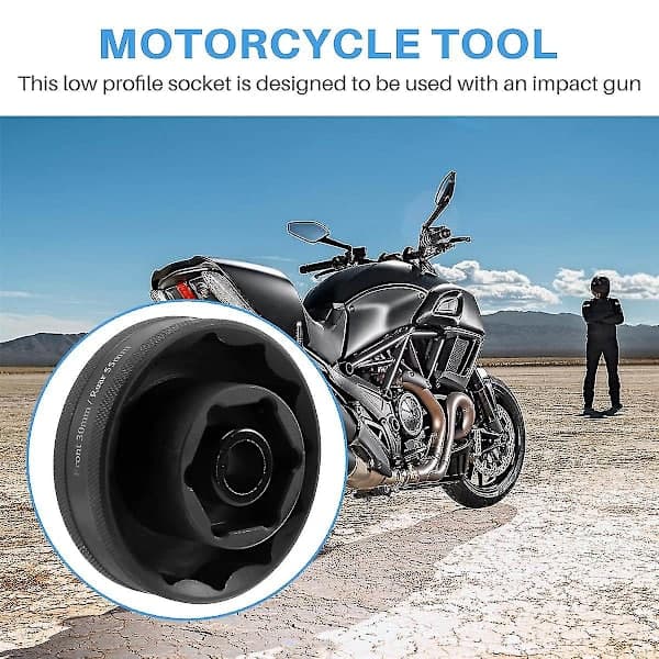 55mm + 30mm Wheel Nut Socket Tool for Ducati 1098 1198 1199 Multistrada Diavel
