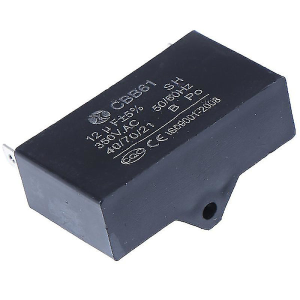 Sort 12uf Generator Kondensator Generator Cbb61 12uf 50/60hz 350vac blæsermotor