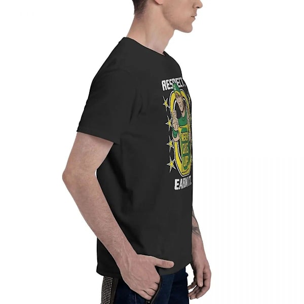 Mænd T-shirt til kvinder John-cena Wwe John Scene Vind dagen Funny Bomuld T-shirt Kortærmet T-shirt Rundhals T-shirt Grafisk trykt grønt green XXL