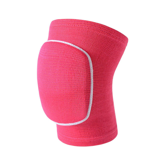 1 Par Halkfria Mjuka Knäskydd Barn Knäskydd rose Red M
