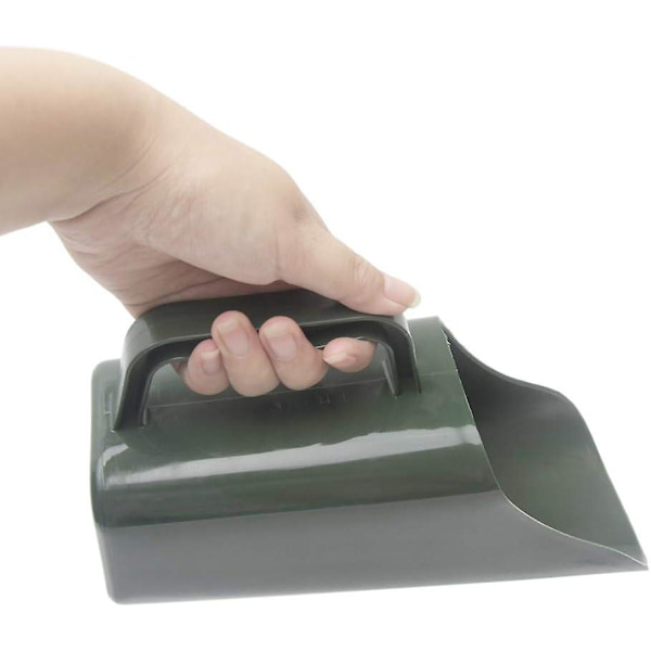 Hage plast spade, hage verktøy bøtte spade (army grønn)