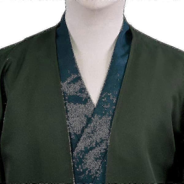 Voldemort Robe Cosplay Kostymesett Voksen Halloween Kostyme Hettekappe M