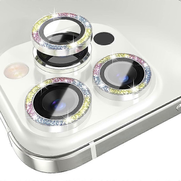 Kamerabeskyttelse for iPhone 12 Pro 6.1 tommer Multicolor Style C