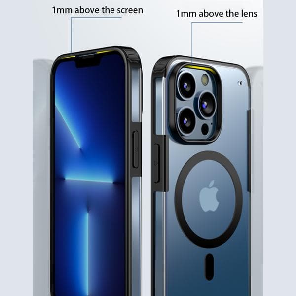 1-pakning Magnetisk telefondeksel for iPhone 13 Pro Max, kompatibelt