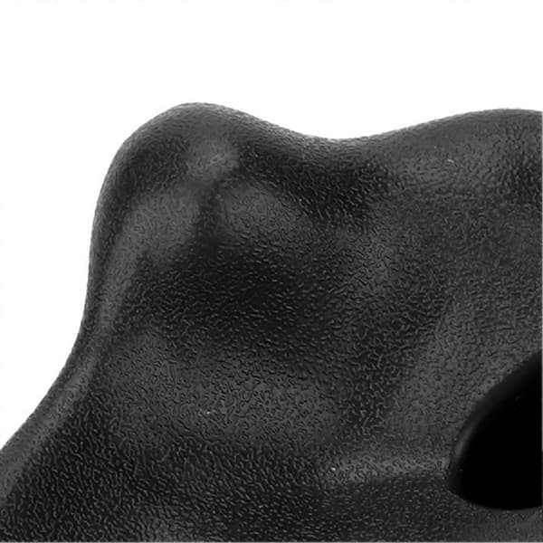10 st plast texturerade klätterstenar väggstenar barn blandat kit bult väl Black