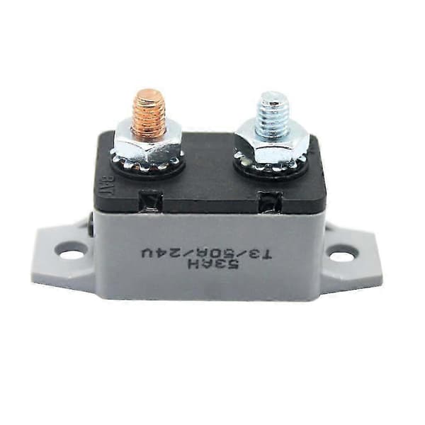 12V-24V Bil Manuell Återställningsbrytare Inline Design 50A