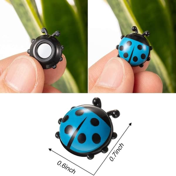 Ladybug Refrigerator Sticker, 6 Pcs Cute Refrigerator Stickers, Suitable for Refrigerator, Kitchen, Home, Office, School, Classroom, Whiteboard.