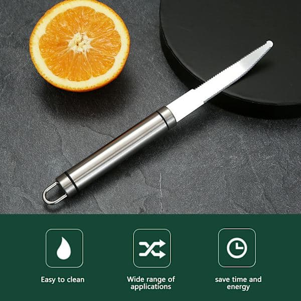 Grapefruit Knife Stainless Steel Orange Peeler Kitchen Fruit Slicer