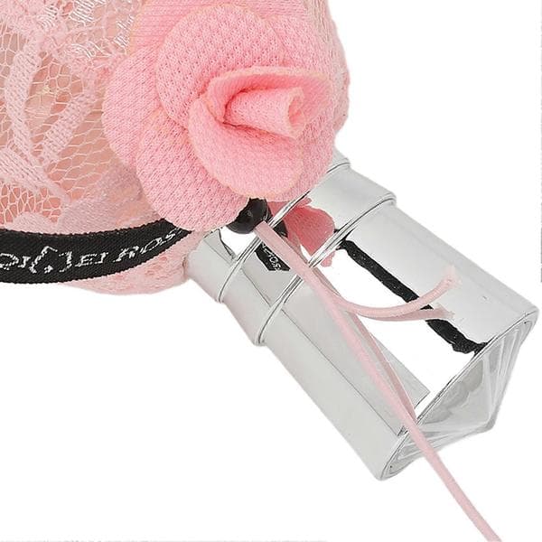 Kvinnlig parfym rosdoft långvarig rosa spetsflaska fin dimma lätt parfymspray