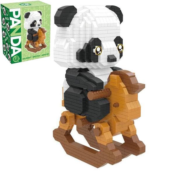 1 æske Panda miniature byggesæt