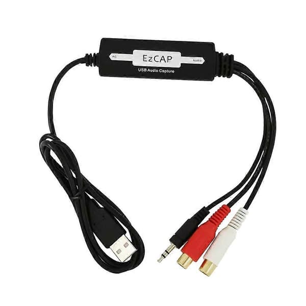 USB analog til digital lydkonverteropptaker støtter MP3 WMA WAV OGG-format