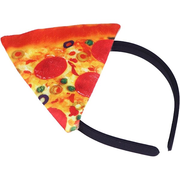 1 stk Halloween Pizza Hårbånd Cosplay Hodebånd Halloween Hodeplagg Ny Halloween Hodeplagg for Barn eller Voksen Oransje