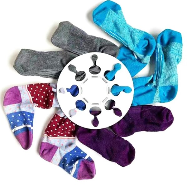 2stk Laken Anti-floke Gadget Vaskemaskin Tørketrommel Teppe Dynetrekk Sokker BH Feste Klesvask Tangles Wad Reduction Device Tool-yuyu S