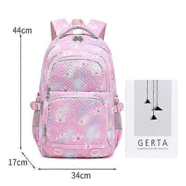Kpop Demon Hunters Tryckt Ryggsäck Studenter Skolväska _e A Pink Style 01