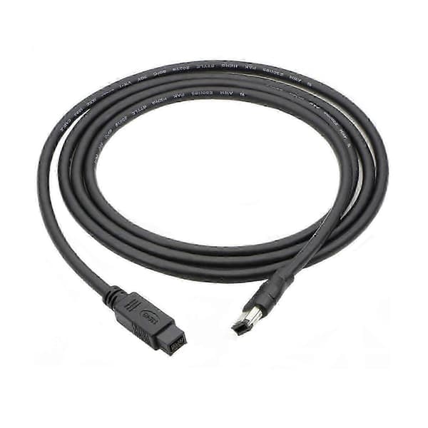 Firewire 800 til 400 IEEE 1394-kabel 6-benet til 9-benet adapterkabel til printere, scannere og harddiskforbindelse 3m