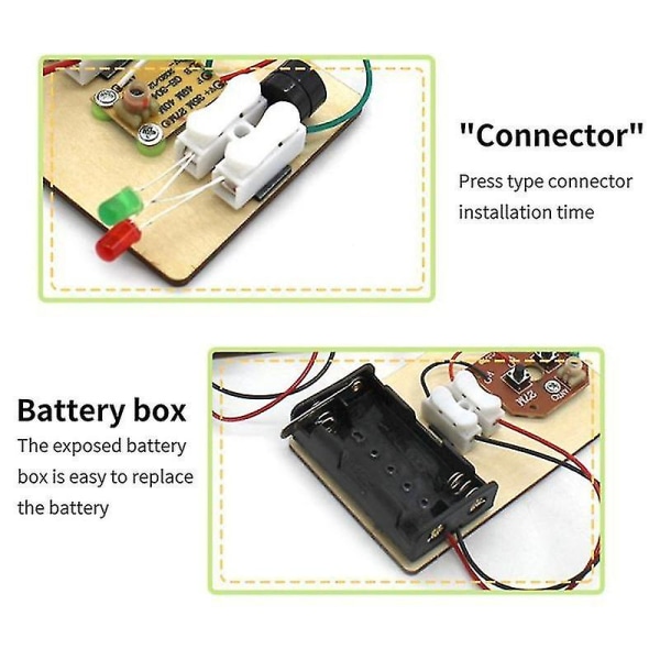 Stem Kits, Learn Morse Code, Build A Telegraph Machine, Electric Circuit Experiment, Electricity Ki