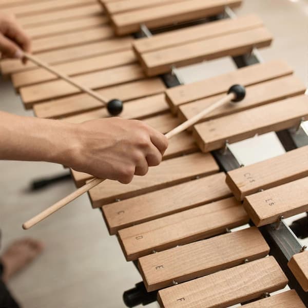 2 kappaletta marimba-nuijia lyömäsoitinsetti lapsirumpaleille