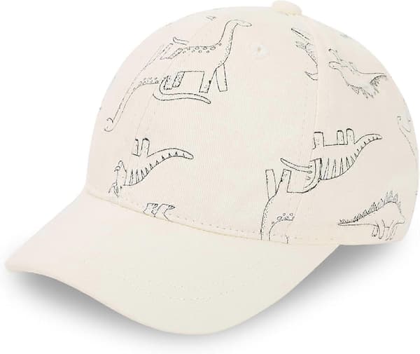 2-pakninger småbarns baseballhatt Baby baseballcaps Barn gutter jenter dinosaurhatter Spedbarns baseballcaps 0-6 år