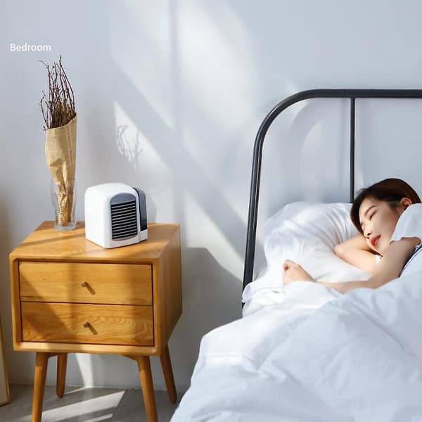 Bærbar aircondition, USB lydløs køleventilator