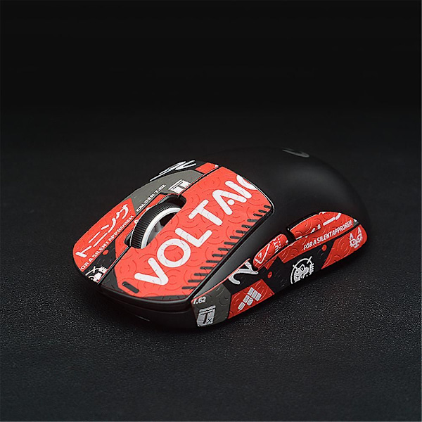 Muse Side Klistermærker Mærkat Anti-slip Tape Til Logitech Gpw Mus Red