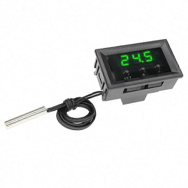 W1209 DC 12V Digital Termostat Temperaturregulator Termoregulator Inkubator NTC Sensor Switch Modul A Blue