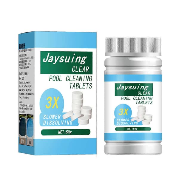 Poolkloreringstabletter Klar Balans Snabbverkande & Snabblösande Poolrengöringstillbehör 50/100g 100g Boxed