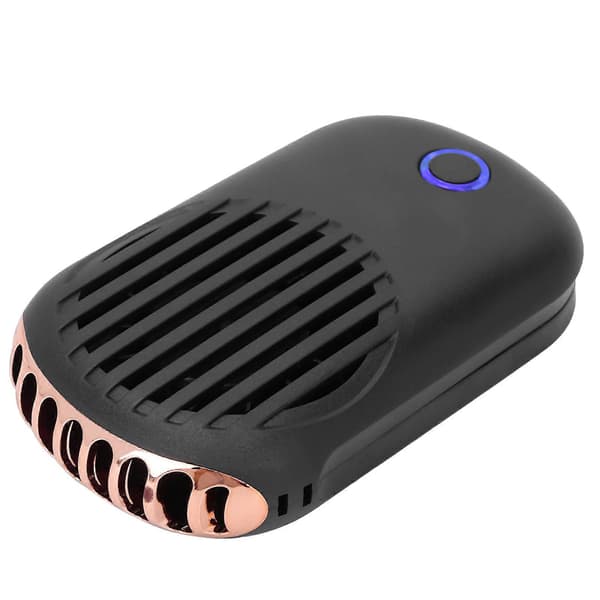 Øjenvippetørrer Ventilator Mini Bærbar Aircondition Bladløs Neglekunst Blæser Black