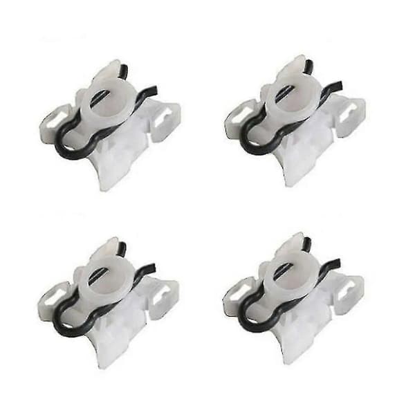 4 stk. bilrude regulator clips til E36 E32 E34 - Fordørs løfteskinne glide udskiftningsdele